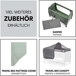 Дитячий манеж Hauck Play N Relax Dark Green - мініатюра 6