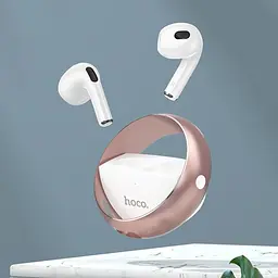 Бездротові навушники TWS Hoco EW23 вкладиші rose gold - мініатюра 4