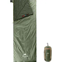 Спальний мішок Naturehike Summer LW180 XL Green (6927595777961-R) [169198] - мініатюра 2