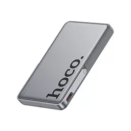 Батарея універсальна HOCO 5000mAh Sunlight PD/20W Magnetic Metal Grey (Q36 / 714986) - мініатюра 6