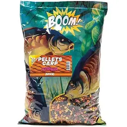 Принада в гранулах Pellets BOOM Спеція 4-22мм 1кг Спод Мікс