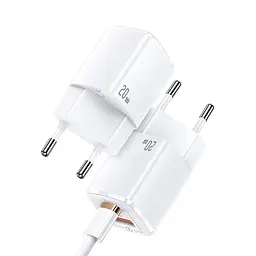 Блок швидкого заряджання USAMS T37 Super Si Fast Charger US-CC128 Адаптер мережевий - мініатюра 4
