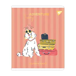 Зошит Yes Exquisite doggy 48 аркушів лінія (767552), в асортименті - мініатюра 3