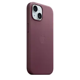 Чохол CasePro FineWoven Case with MagSafe Mulberry для iPhone 15 - мініатюра 6