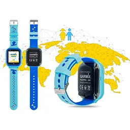 Smart Watch GARMIX PointPRO-200 4G/GPS/WIFI/VIDEO CALL Blue UA UCRF - мініатюра 2