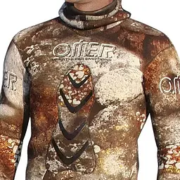 Гідрокостюм Omer Camu 3D Compressed 7 MM M Military (1053-65CGP73) - мініатюра 2