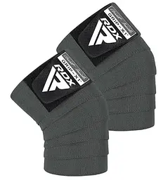 Бинти на коліна RDX K1 GYM Knee Wraps Grey (WAH-K1G)