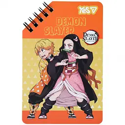Блокнот Yes Demon Slayer Heroes 9.5x14.5 60 аркушів лінія (152230)