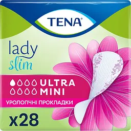 Урологічні прокладки Tena Lady Slim Ultra Mini 28 шт.