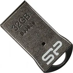 USB Flash накопичувач Silicon Power 32GB Touch T01 iron gray (SP032GBUF2T01V1K)