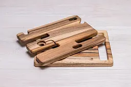 Дерев'яна підставка для смартфона Apple ecoWalnut 292x180x180 мм - мініатюра 3