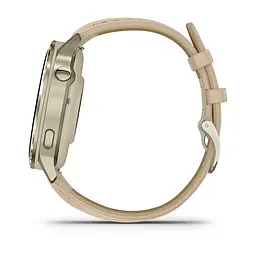 Смарт-годинник Garmin Venu 4 41mm Lunar Золотистий with Bone Silicone Band (010-03013-00)