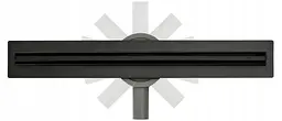 Душовий канал Rea Neo Slim Pro 50 см black REA-G6992 - мініатюра 7