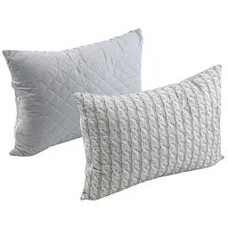 Набір подушок Руно 50х70 силіконові Grey Braid 2шт К_Н310.52СМ_Grey Braid