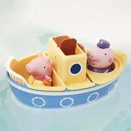 Іграшка для ванної Toomies Човен дідуся Пеппи (E73414) - мініатюра 5