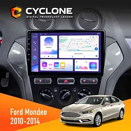 Штатна магнітола Ford Mondeo 2010-2014 Cyclone C10-011 4x64, DSP Cyclone (НФ-00005229)