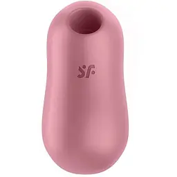 Вакуумний стимулятор із вібрацією Satisfyer Cotton Candy Розовий - мініатюра 3