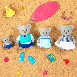 Набір фігурок Li'l Woodzeez Сім'я Коал 4од книжка EN det0018396 - мініатюра 5