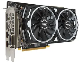 Відеокарта MSI AMD Radeon RX 580 8Gb Armor OC (Radeon RX 580 ARMOR 8G OC) (GDDR5, 256 bit, PCI-E 3.0 x16) Б/в - мініатюра 2