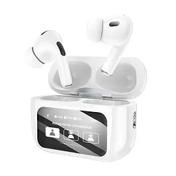 Навушники бездротові HOCO EW72 Soar true wireless ANC NoiseReduction/TouchScreen/5.4 білий