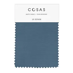 Скатертина Cosas Denim водовідштовхувальна 100х100 см сапфірова (Cloth_16Indigo_DUK_100x100) - мініатюра 9