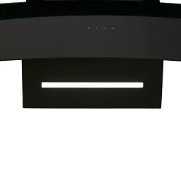 Витяжка декоративна похила Perfelli DNS 6363 B 750 BL LED Strip - мініатюра 4