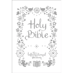 NIV Tiny White Christening Bible - New International Version