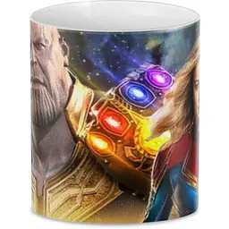 Кухоль GeekLand Thanos Танос марвел 330 мл білий - мініатюра 2