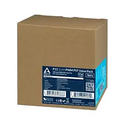 Вентилятор 120 мм, P12 Slim PWM PST, Black, 3 шт Arctic teh0028684 - мініатюра 3