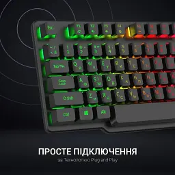Клавіатура GamePro GK380 Black - мініатюра 10