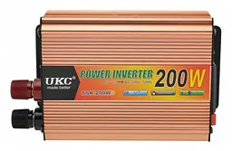 Перетворювач напруги (інвертор) 12-220V 200W - мініатюра 2
