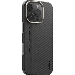 Чехол Blueo Bi-Texture Magnetic 600D Air Aramid Fiber для Apple iPhone 16 Pro Max Black (BL011-I16PMBGR) [115119]