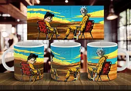 Чашка "Rick and Mortie Breaking bad" 330 мл Бордова