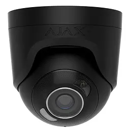 IP-відеокамера Ajax 5 Мп з гібридним підсвічуванням TurretCam HL (5 Мп/2.8 mm) чорна