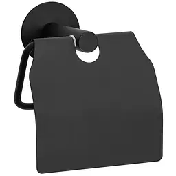 Тримач для туалетного паперу Rea 322219A black REA-77057, Чорний матовий - мініатюра 5