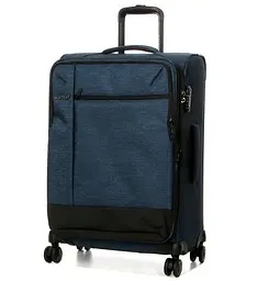 Валіза середня М тканинна Airtex 6659 66x44x59см 85л Синій