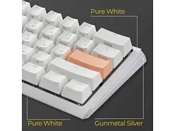 Клавіатура Ducky One 3 Mini Cherry MX Red RGB UA USB White (DKON2161ST-RUAPXPWWWSC1) - мініатюра 4