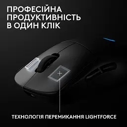 Мишка Logitech G Pro 2 Lightspeed Wireless Black (910-007295) - мініатюра 7
