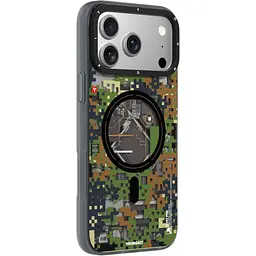 Чохол YoungKit Camouflage with Magnetic Ring для Apple iPhone 17 Pro Jungle Camo [168235] - мініатюра 2