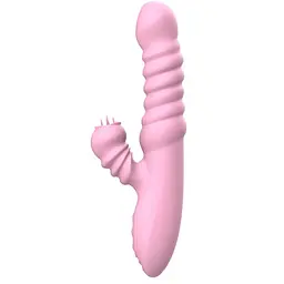 Вібратор B-Series Lyla Vibrating Spear USB, 21 см (рожевий)