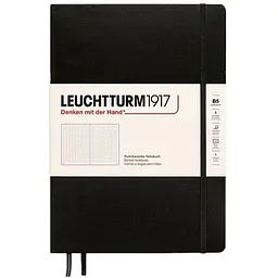 Блокнот Leuchtturm1917, Composition (B5), чорний, крапка (366184)