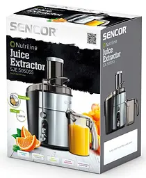 Соковижималка Sencor SJE 5050SS (6579038) - мініатюра 6