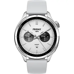 Смарт-годинник Xiaomi Watch S4 Silver (BHR9197GL) [129426] - мініатюра 3