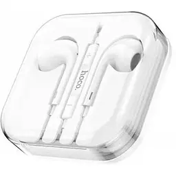 Навушники Hoco crystal earphones with mic M1 Max 3.5 чорні - мініатюра 8