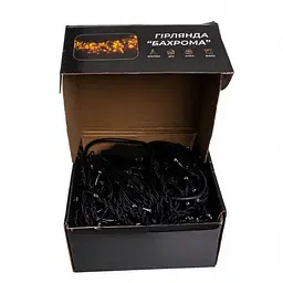 Вулична гірлянда Бахрома GarlandoPro 25 м 405 LED чорний дріт Мультиколор 25MBML - мініатюра 5