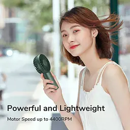 Вентилятор Jisulife Xiaomini Portable Fan FA20X Green - мініатюра 9