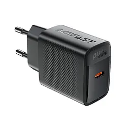 Мережевий зарядний пристрій Acefast A104 Type-C PD25W чорний