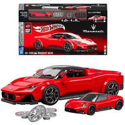 Колекційна машинка-конструктор Hot Wheels Mattel Brick Shop Speed Maserati (JFR90) - мініатюра 2