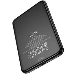 Портативний ЗП Power Bank Hoco J140A Tony ultra-thin PD20W з БЗП 5000 mAh Black - мініатюра 3