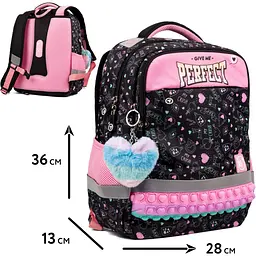 Рюкзак Yes S-52 Collection Perfect з пеналом та сумкою (559780) - мініатюра 10